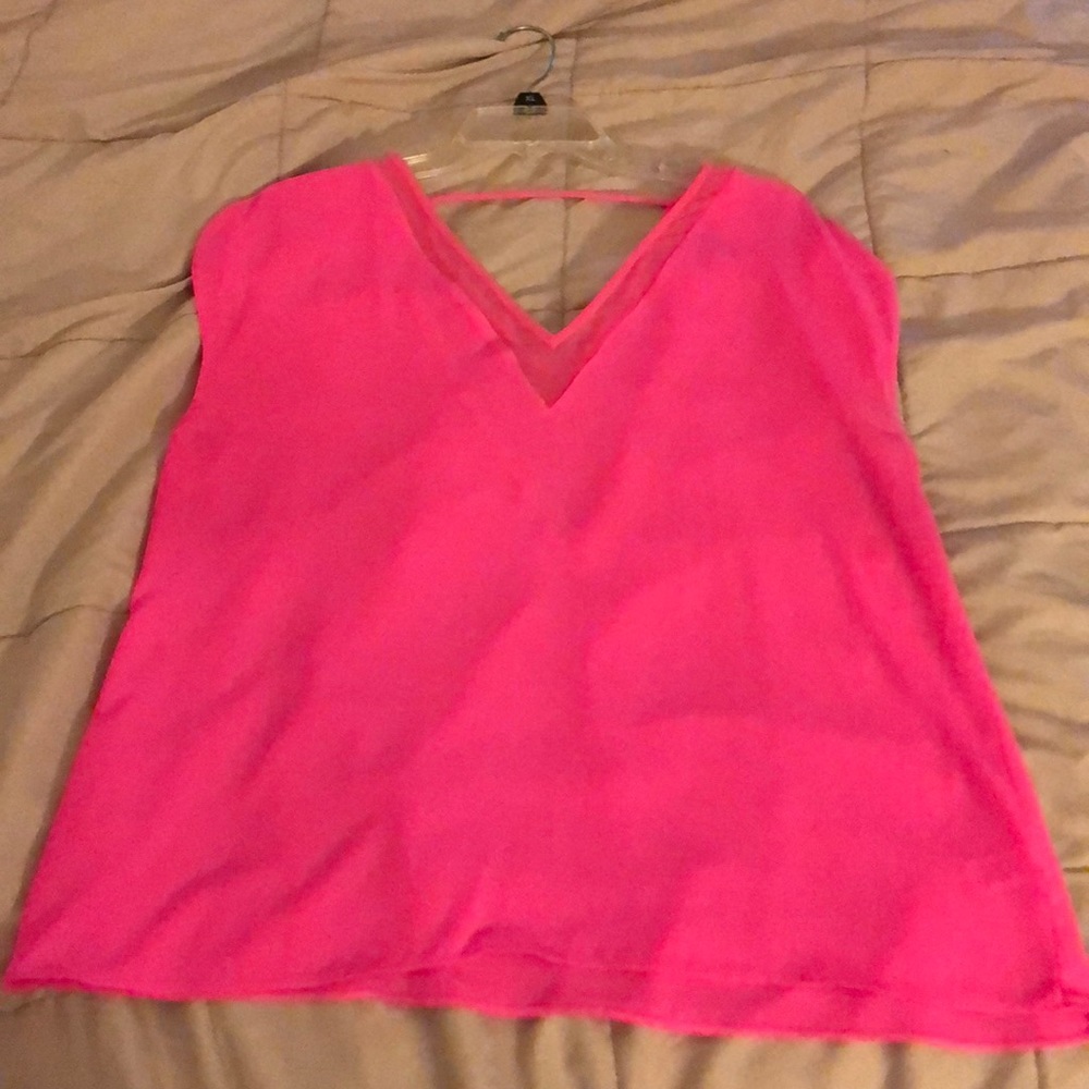 Pink Express top